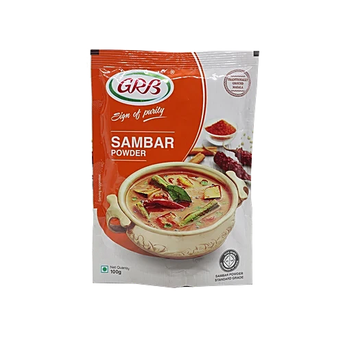 GRB Sambar Powder Pouch, 100g