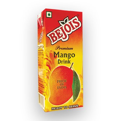 Bejois Mango Drink Tetra Pack, 200ml
