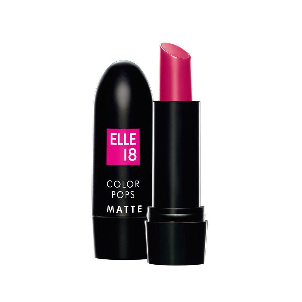 Elle18 Color Pops Matte Lipstick - Deep Pink P23, 4.3g
