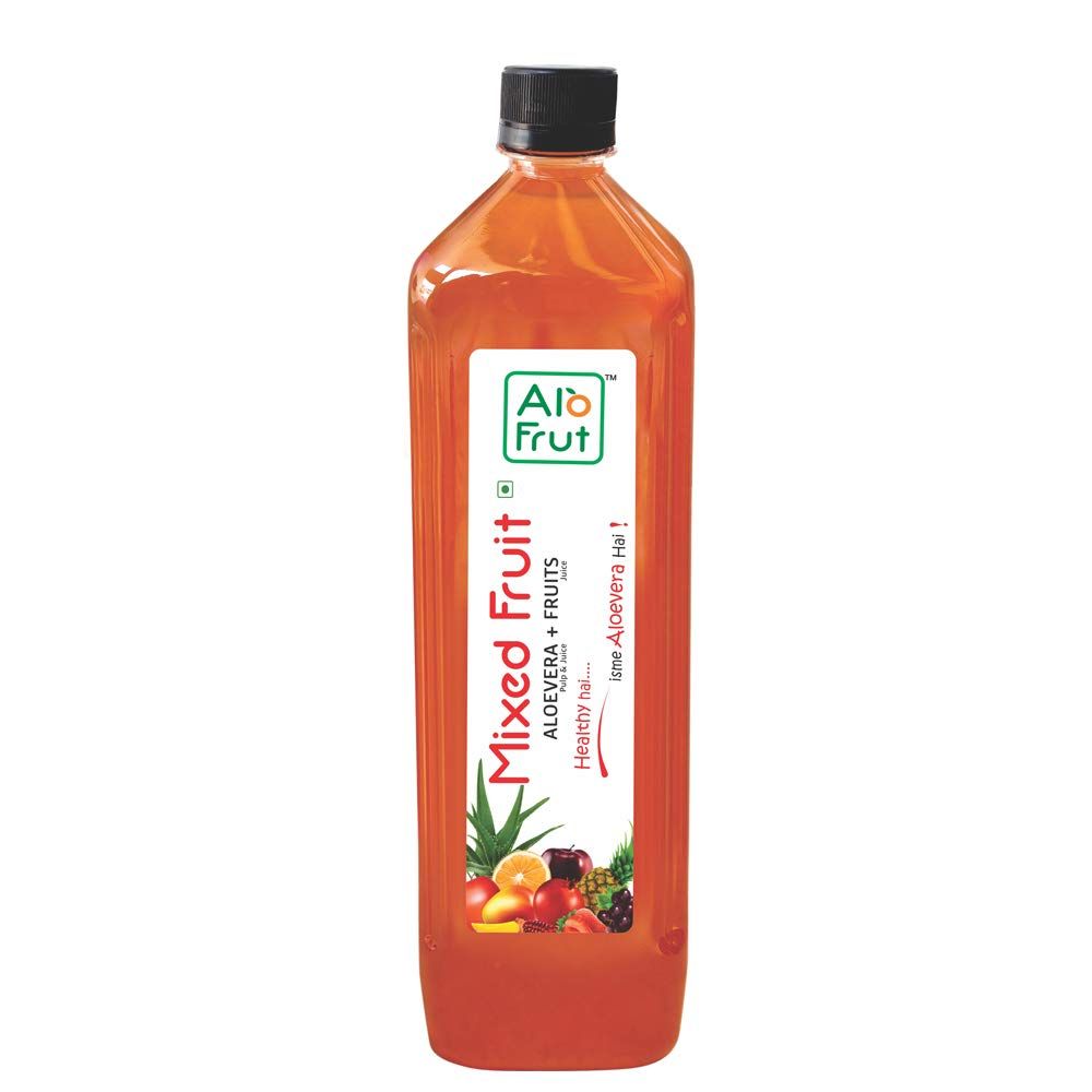 Alo Frut Aloevera Juice - Mix Fruit, 1L