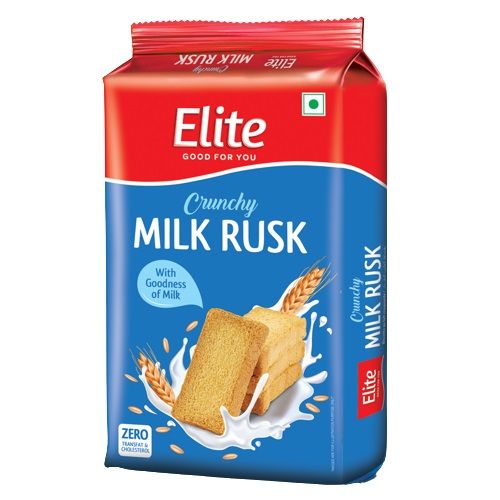 Elite Crunchy Rusk - Milk, 125g