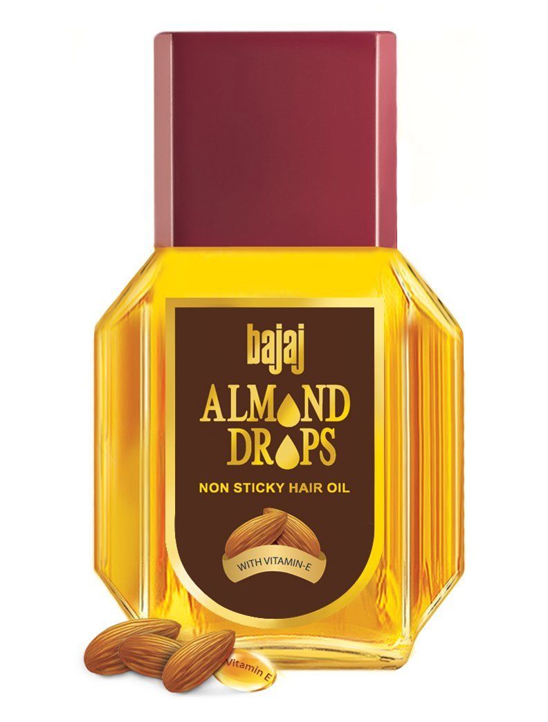 Bajaj Almond Drops Hair Oil - Vitamin E, 45ml
