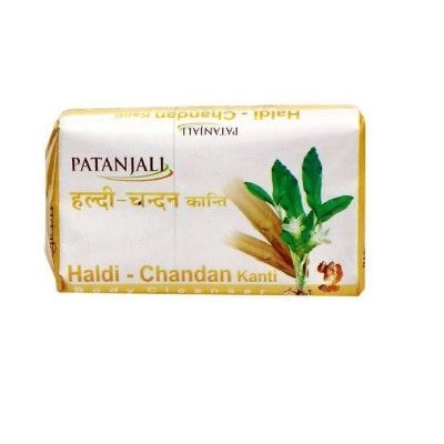 Patanjali Body Cleanser Soap - Haldi Chandan Kanti, 150g