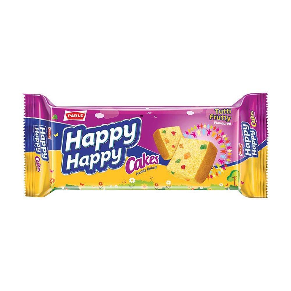 Parle Happy Happy Cake - Tutty Frutty, 65g