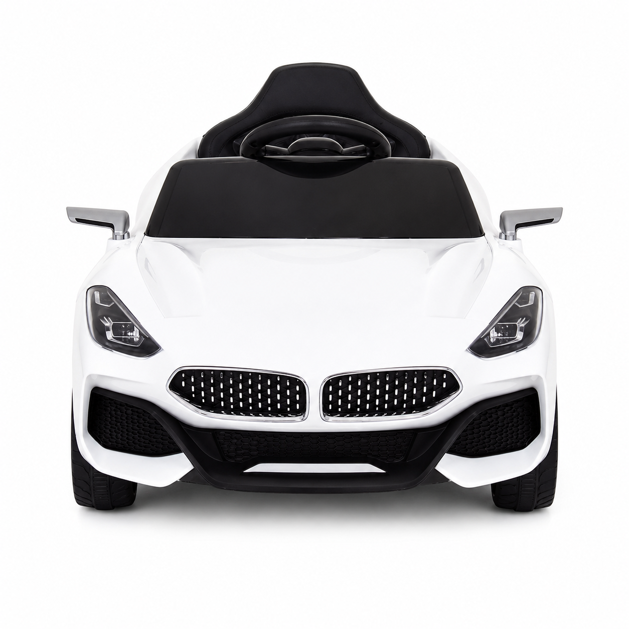 Factual Toys BMW Z4 Style Kids Battery Operated Ride On Car - White, 1pc