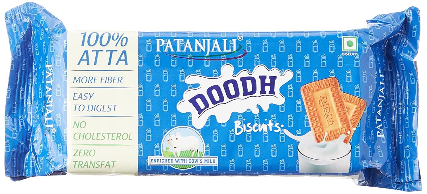 Patanjali Doodh Biscuits,80g