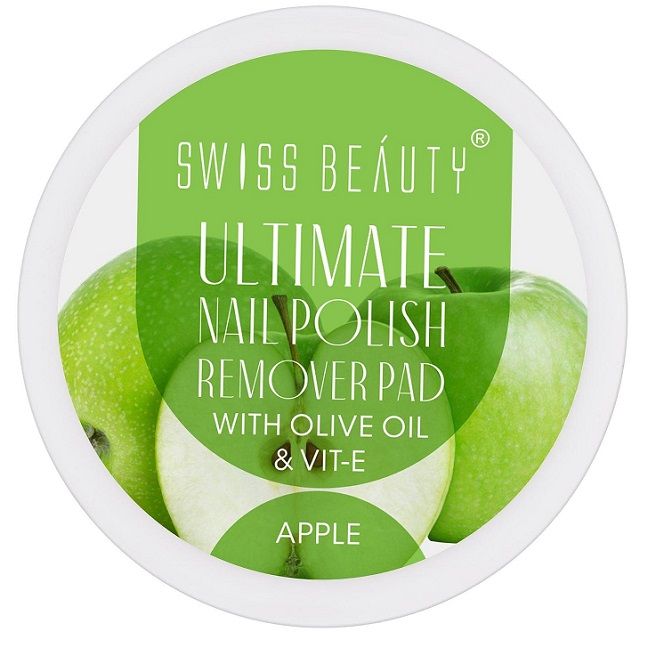 Swiss Beauty Ultimate Nail Polish Remover - Apple, 48pc (SB-7004)