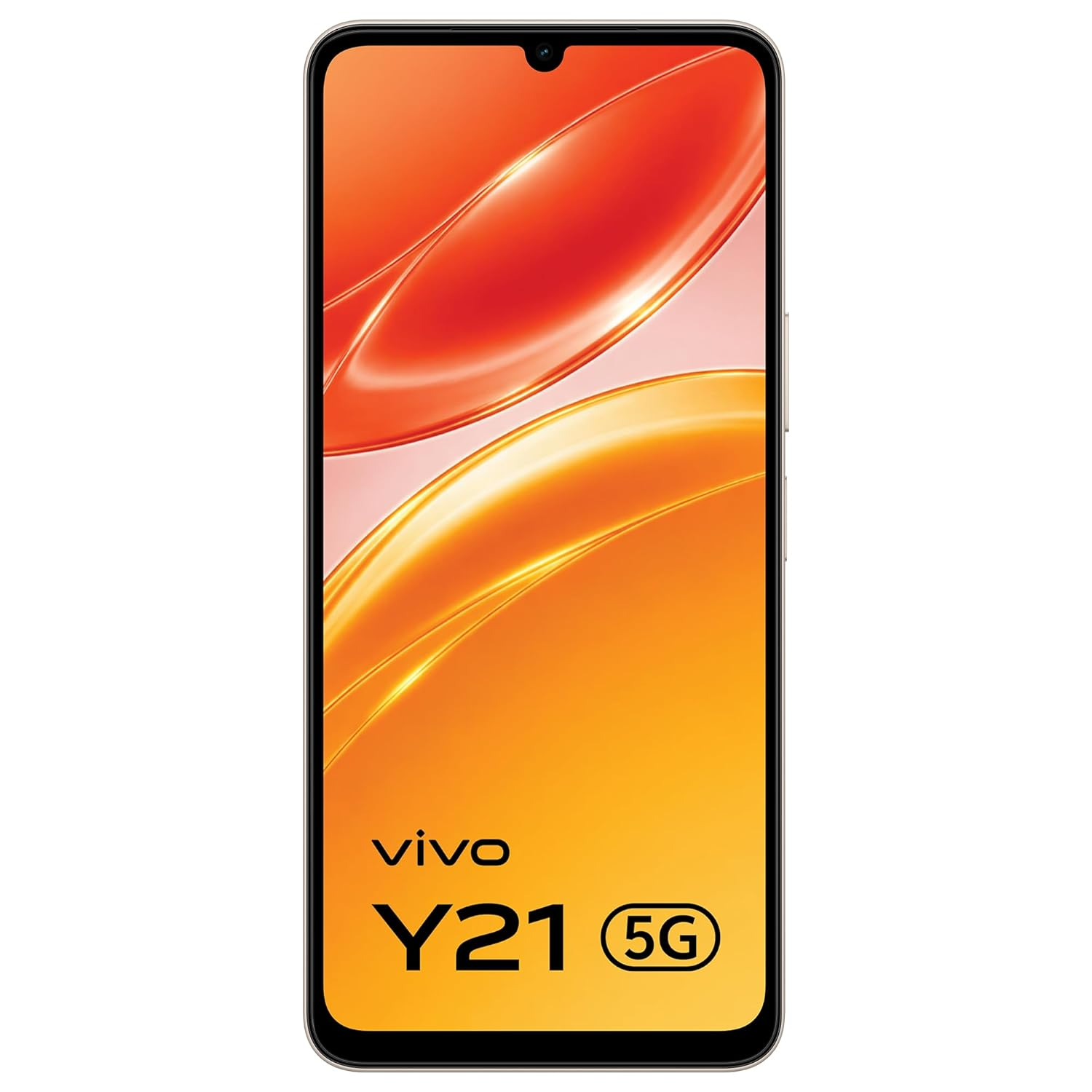 Vivo | Y21 | 5G Smartphone (6GB RAM, 128GB ROM, Champagne Gold)