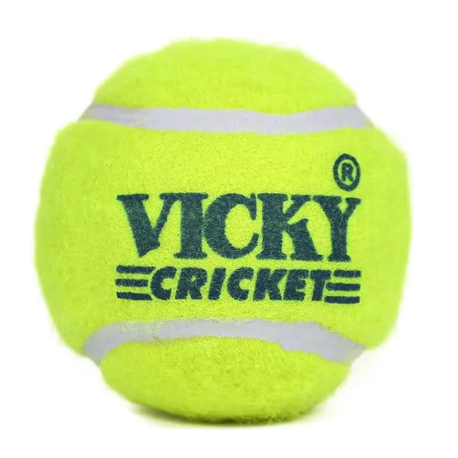 Vicky Cricket Tennis Ball, 1pc