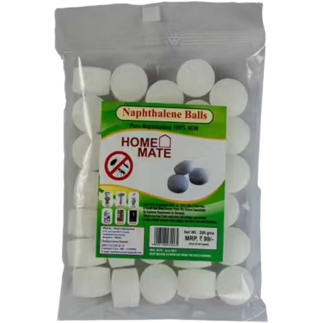 Home Mate Napthalene Balls, 100g