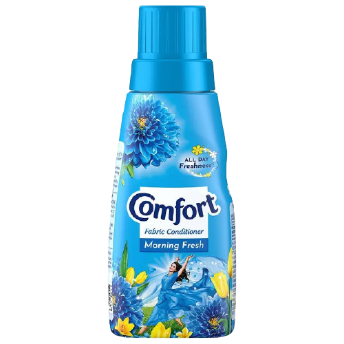 Comfort Fabric Conditioner Bottle - Morning Fresh Blue, 218ml