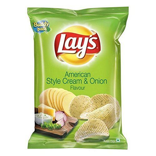 Lays (Rs. 10) Potato Chips - American Style Cream & Onion, 18.5g