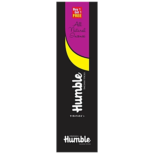 Vinayaka's All Natural Humble Incense Sticks, 100g (Buy 1 Get 1 Free)