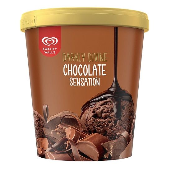 kwality Wall's Ice Cream Tub  - Chocolate Sensation, 700ml