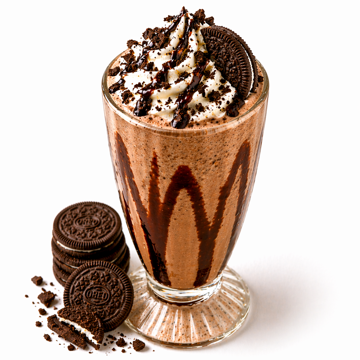 Choco Milk Shake - Oreo, 1 Glass
