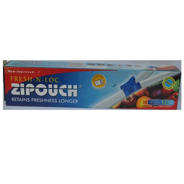 Zipouch Fresh N Loc, Medium, 10pc