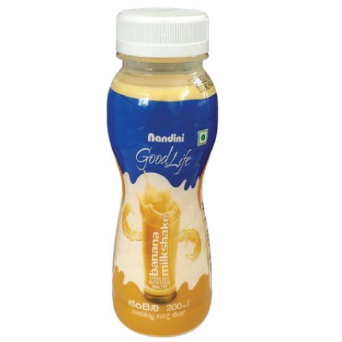 Nandini Goodlife Milkshake Bottle - Banana, 200ml