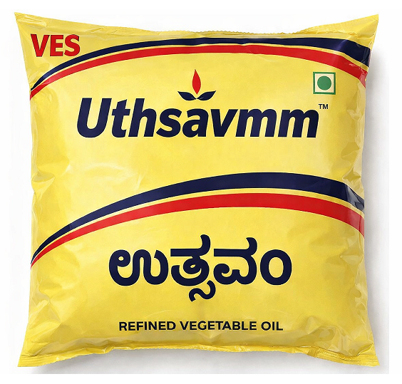 Uthsavmm Deepam Oil Pouch, 467ml
