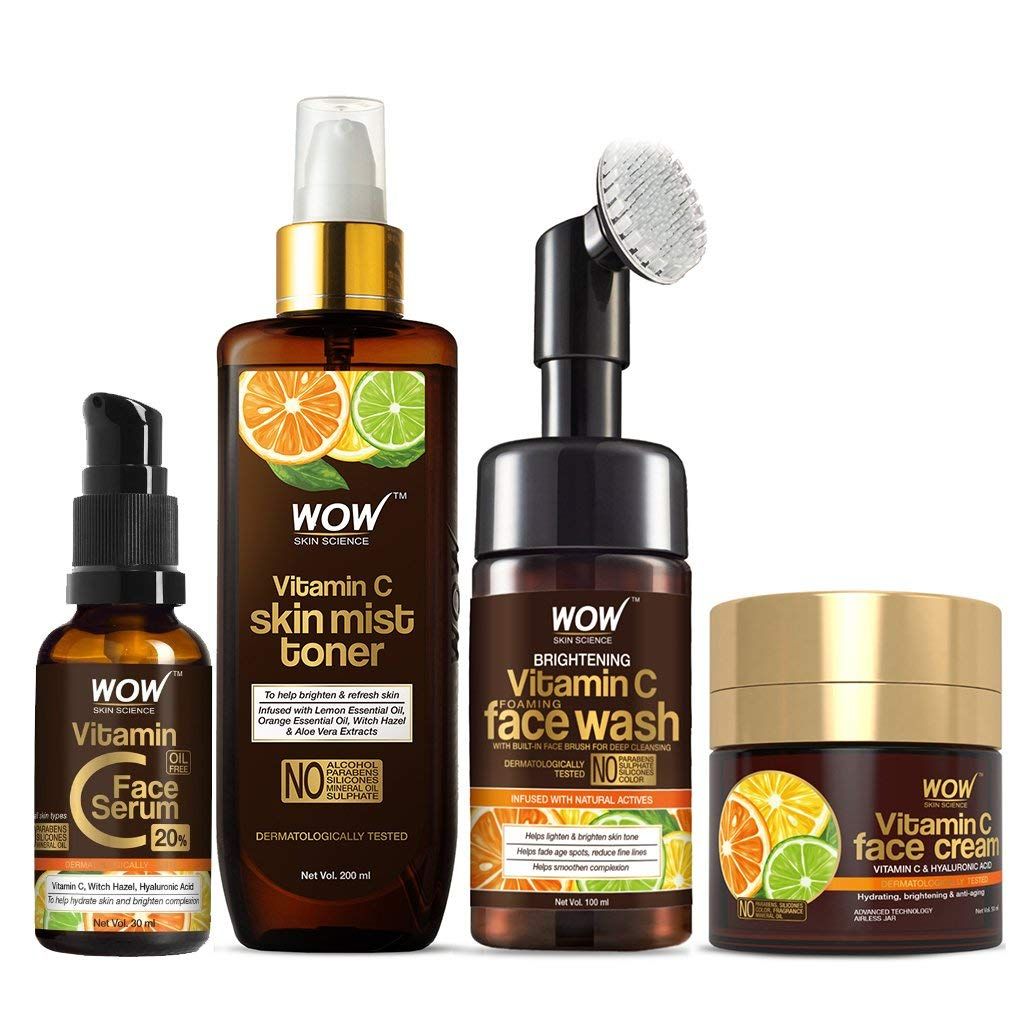 WOW Skin Science Ultimate Vitamin C Skin Care Kit, 430ml