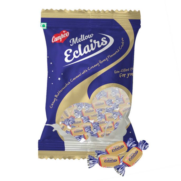Campco (Re.1) Mellow Eclaris Candy Pouch, 400g (4g X 100pc)