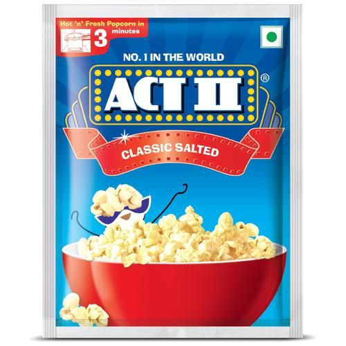 ACT II Instant Popcorn - Classic Slated, 30g