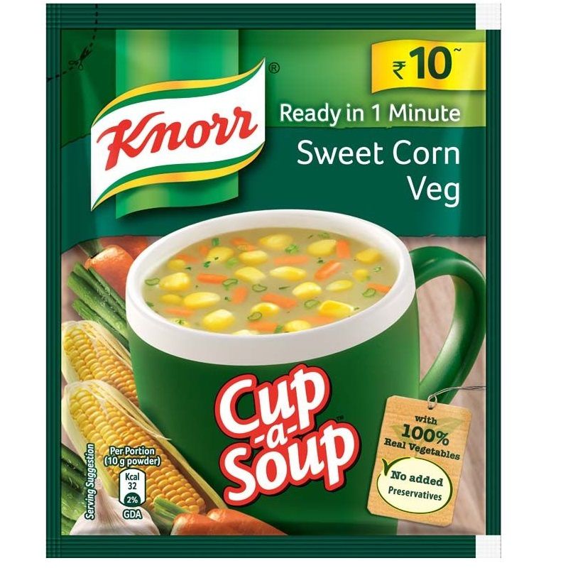 Knorr Cup A Soup - Sweet Corn Veg, 10g
