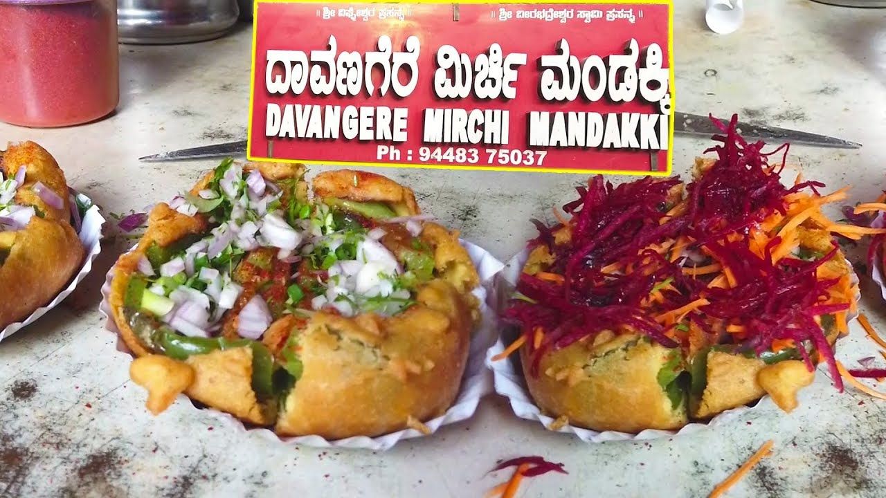 Davanagere Mirchi Mandakki & Chats
