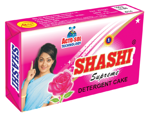 Shashi Supreme Detergent Bar - Pink, 160g