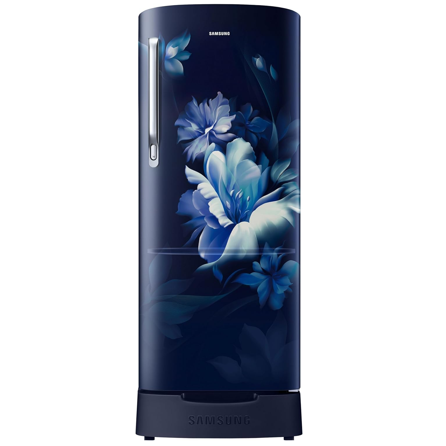 Samsung | RR20D1823UZ/HL | Single Door Refrigerator Direct Cool 3 Star (183L, Midnight Blossom Blue)