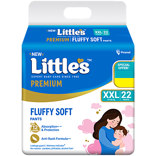 Little'S Baby Pant Diaper - XXL, 22pc