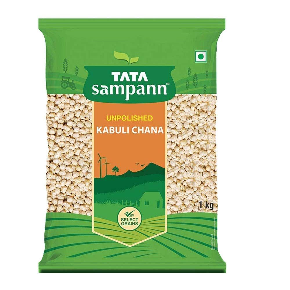 Tata Sampann Unpolished Kabuli Chana, 500g