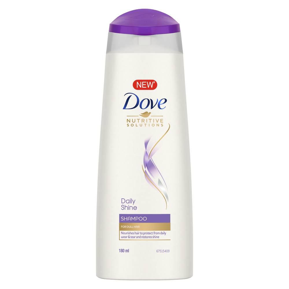 Dove Shampoo - Daily Shine, 180ml