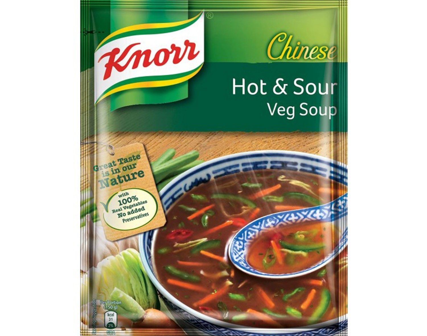 Knorr Chinese Veg Soup - Hot & Sour, 43g