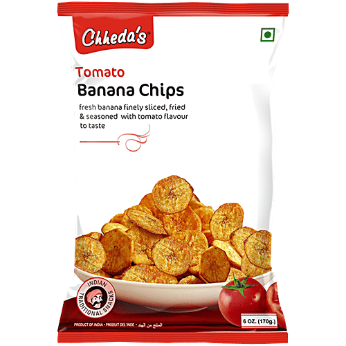 Chheda's Banana Chips - Tomato, 170g