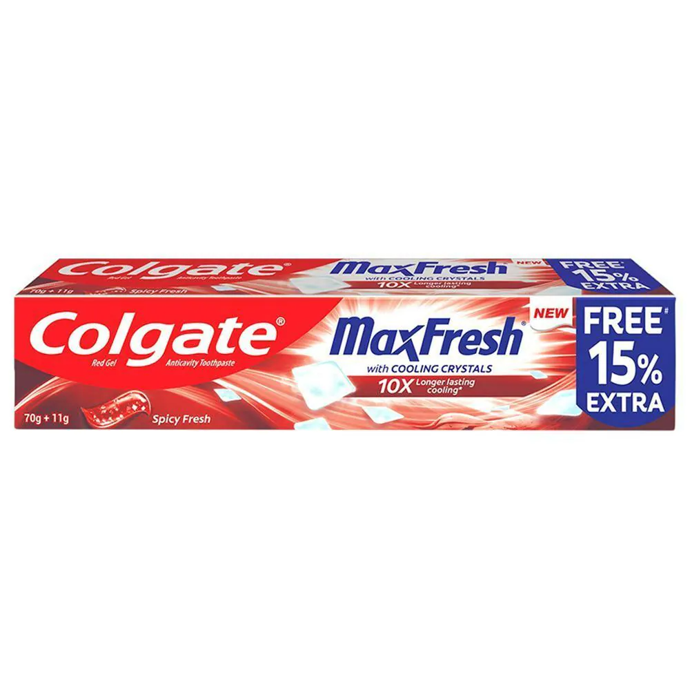 Colgate Maxfresh Spicy Fresh Red Gel Toothpaste, 70g