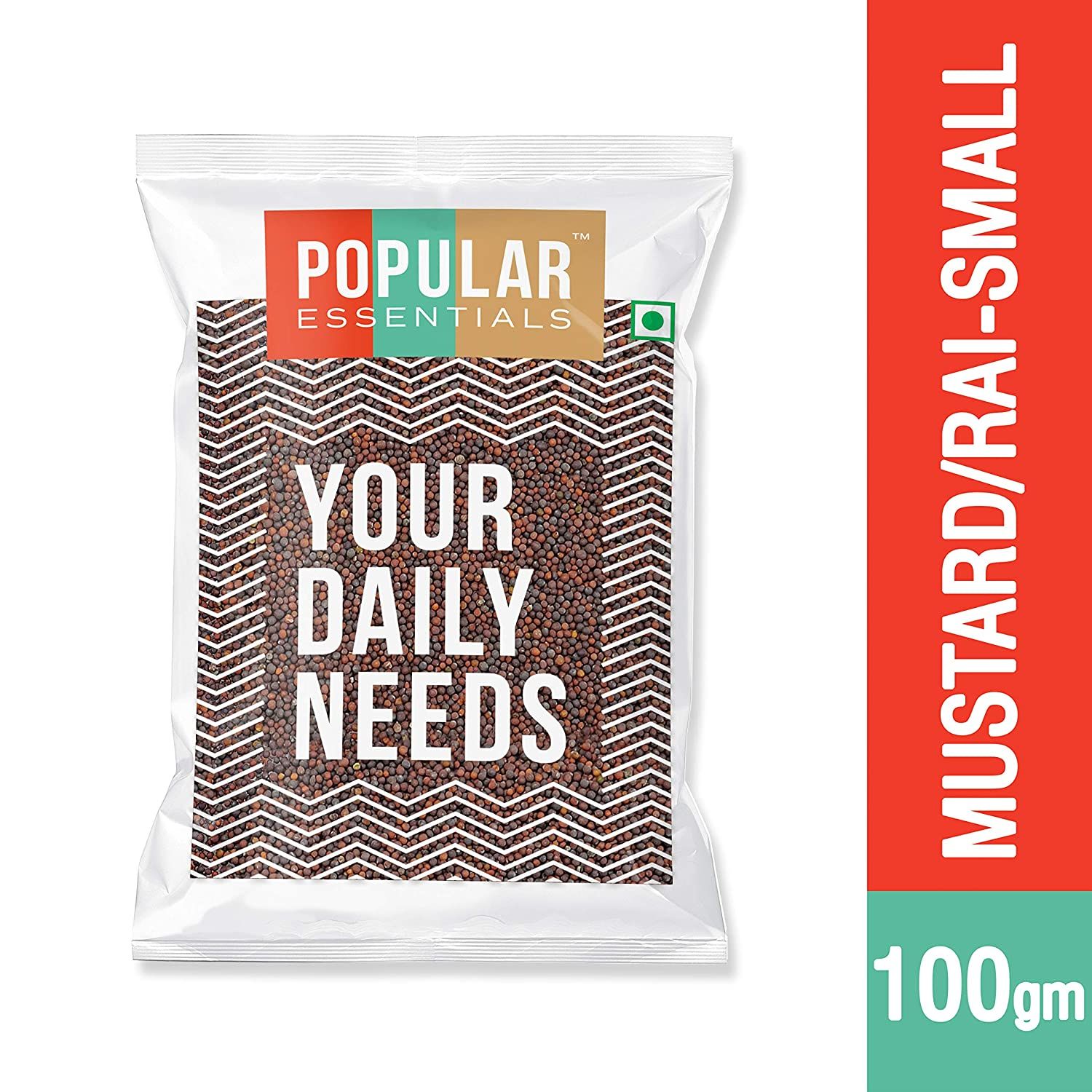 Popular Essentials Mustard Seeds - Small, 100g