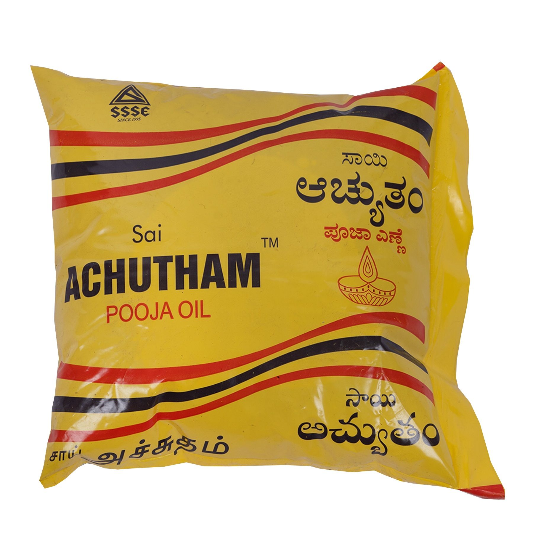 Sai Achutham Pooja Oil Pouch, 500ml