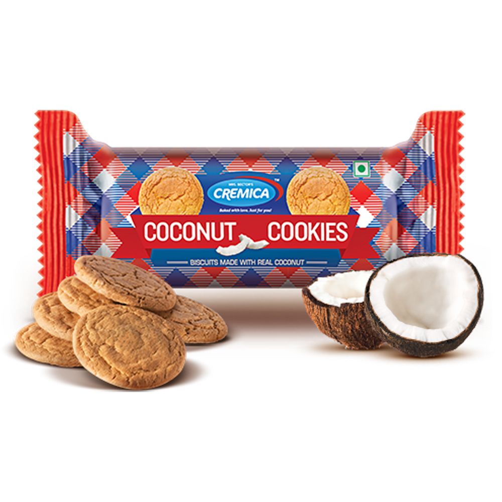 Cremica Coconut Cookies, 100g