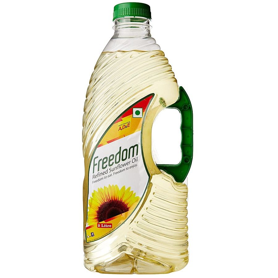 Freedom Refined Sunflower Oil Bottle, 2L
