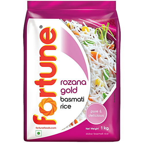 Fortune Rozana Gold Basmati Rice, 1kg