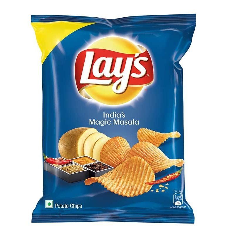 Lays (Rs.5) Potato Chips - Magic Masala, 15g