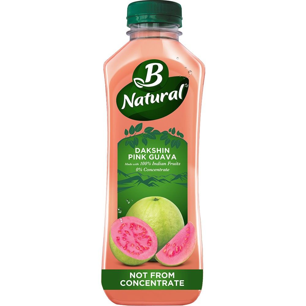 B Natural Fruit Juice - Dakshin Guava, 750ml