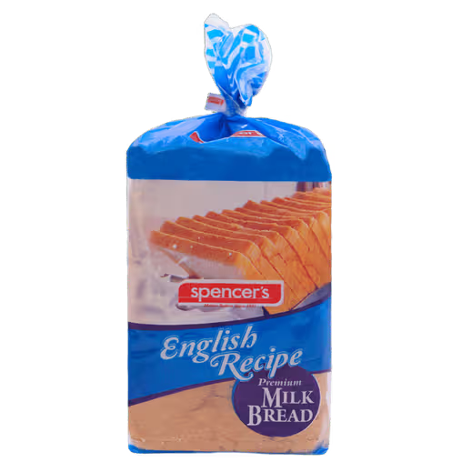 Spencer's English Recipe Premium Bread - Milk, 400g