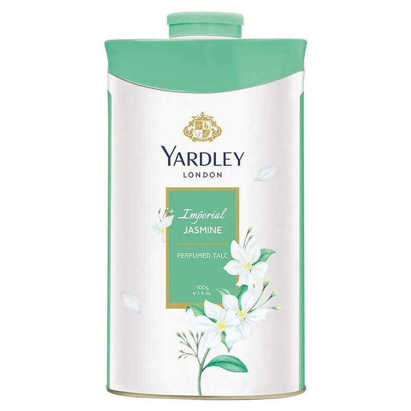 Yardley London Perfumed Talcum Powder - Imperial Jasmine, 100g