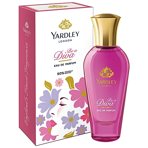 Yardley London Women's Eau De Parfum Body Spray - Be a Diva, 30ml