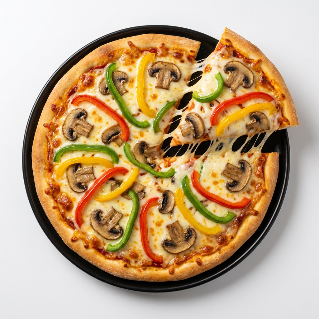 Pizza - Capsicum & Mushroom