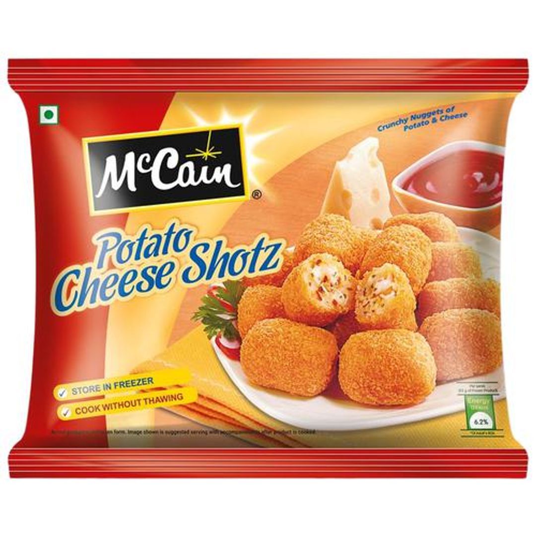 Mccain Potato Cheese Shotz, 250g