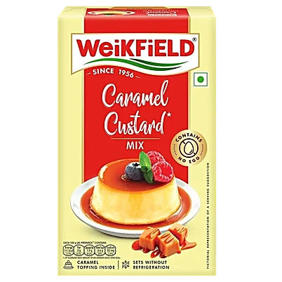 Weikfield Caramel Pudding Mix, 65g