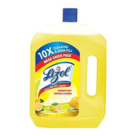 Lizol Disinfectant Floor Cleaner - Citrus, 2L