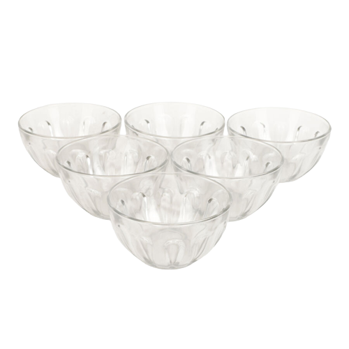 Round Glass Bowls (Set of 6) (1212010006)